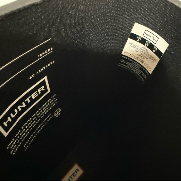 HUNTER Original Short Adjustable Rain Boot - Women's 6 NWT - Picture 3 of 3